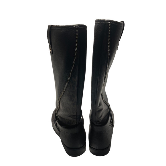 Michael Kors Big Girls Emma Claire Brown Tall Riding Boots size 5 youth brown - Picture 2 of 8